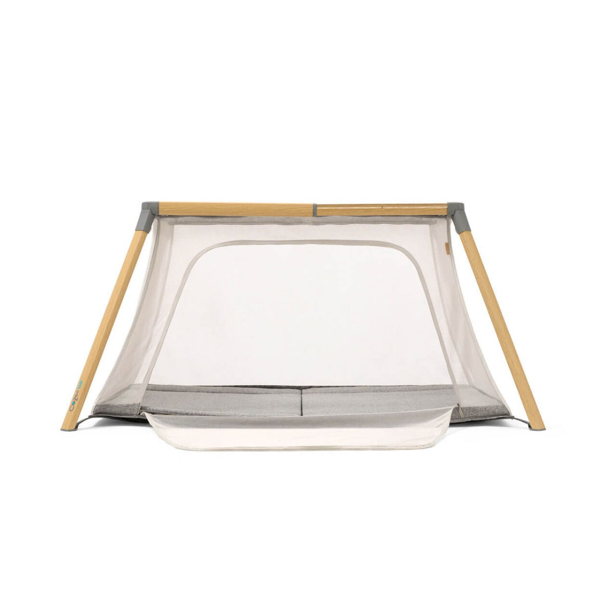 Tutti Bambini CoZee Go 3-in-1 Bassinet, Travel Cot & Playpen - Oak/Charcoal 24