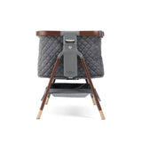 Tutti Bambini CoZee Luxe Bedside Crib - Walnut/Slate 9