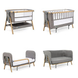 Tutti Bambini CoZee XL Complete Birth to 4+ Years Package - Oak/Charcoal 8