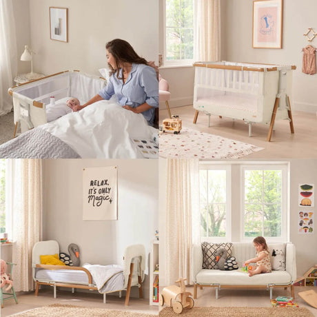 Tutti Bambini CoZee XL Complete Birth to 4+ Years Package - Scandinavian Walnut/Ecru 8
