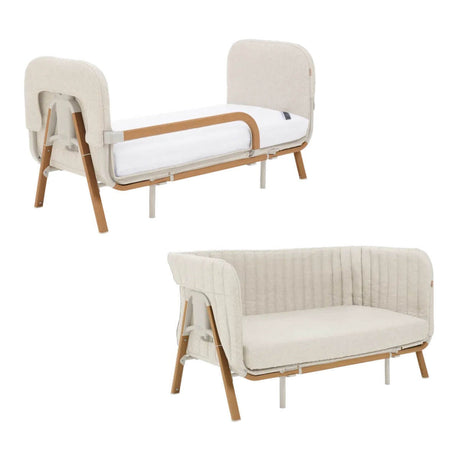 Tutti Bambini Cozee XL Junior Bed & Sofa Expansion Pack - Scandinavian Walnut/Ecru 1