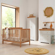 Tutti Bambini Malmo Cot Bed & Rio Furniture 3pc Set - Dove Grey/Oak 1