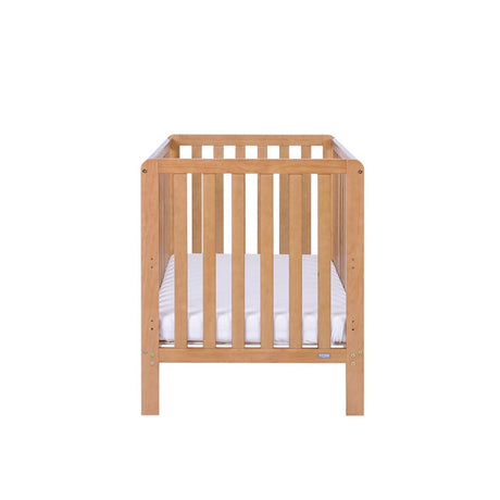 Tutti Bambini Malmo Cot Bed, Cot Top Changer and Mattress Bundle - Oak 4