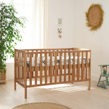 Tutti Bambini Malmo Cot Bed, Cot Top Changer and Mattress Bundle - Oak 12
