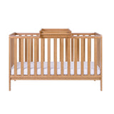 Tutti Bambini Malmo Cot Bed, Cot Top Changer and Mattress Bundle - Oak 20