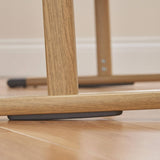 Tutti Bambini ZiZee Breathable Rocking Crib - Oak/Charcoal 10