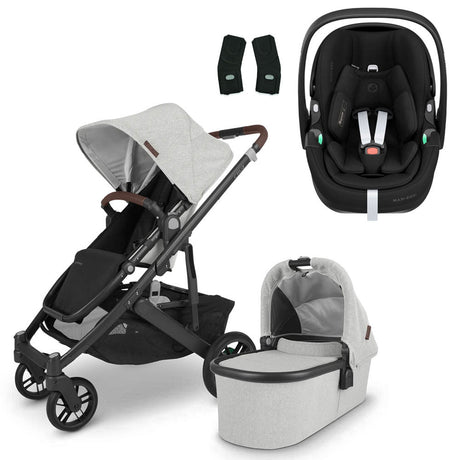 UPPAbaby CRUZ V2 Travel System with Maxi-Cosi Pebble 360 9