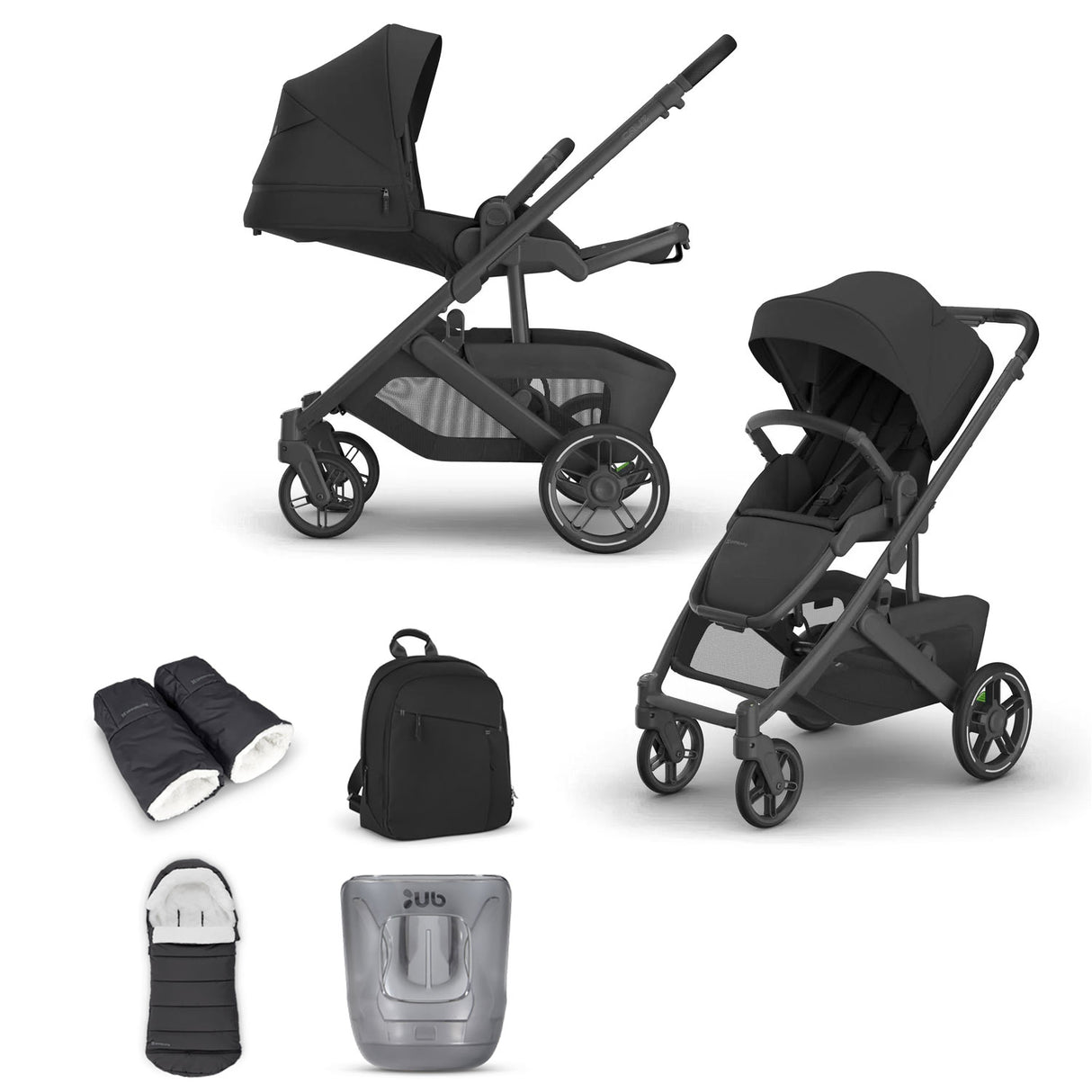 UPPAbaby Cruz V3 Pushchair & Accessory Bundle - Jake