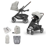 UPPAbaby Cruz V3 Pushchair & Accessory Bundle - Savannah