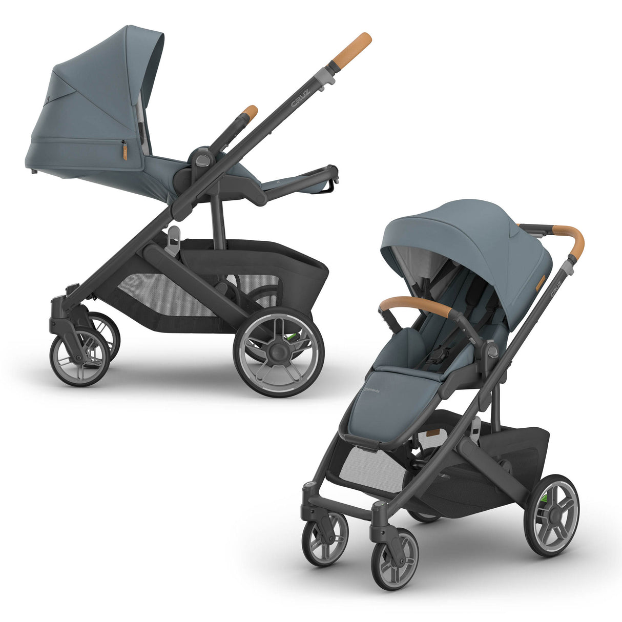 UPPAbaby Cruz V3 Pushchair + Maxi-Cosi Pebble 360 Pro2 & Base - Dillan