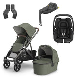 UPPAbaby VISTA V3 + Maxi-Cosi Cabriofix i-Size Travel System Bundle - Eveleyn