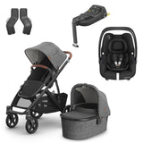 UPPAbaby VISTA V3 + Maxi-Cosi Cabriofix i-Size Travel System Bundle - Greyson