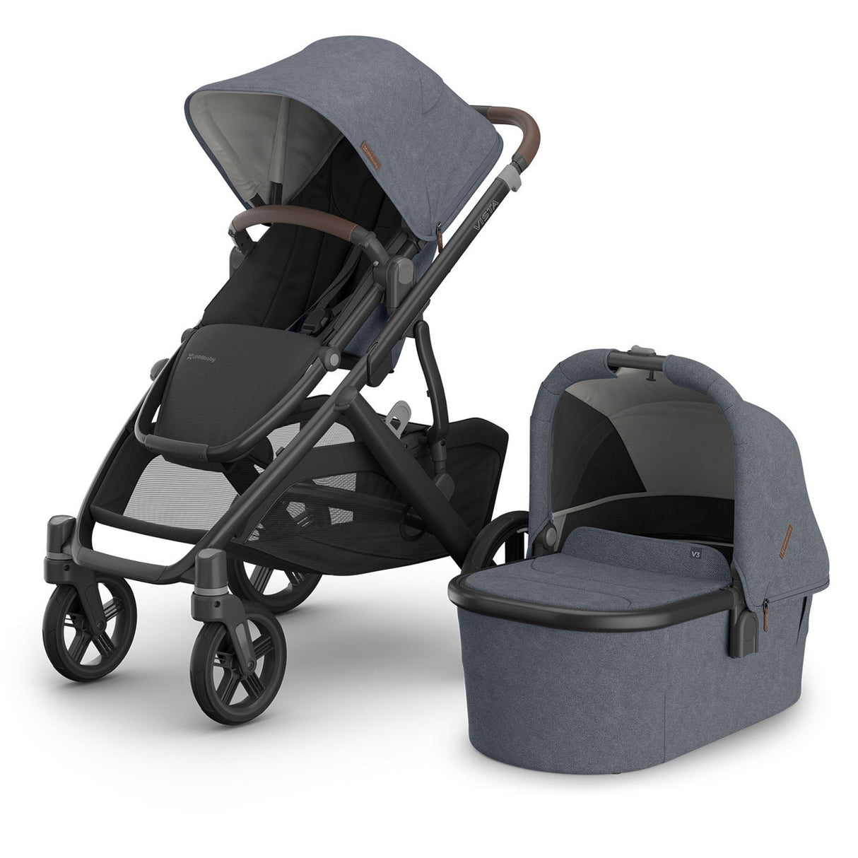 UPPAbaby VISTA V3 Pushchair and Carrycot - Julian