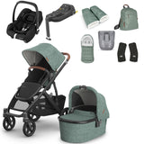 UPPAbaby VISTA V3 Luxury Maxi-Cosi Cabriofix i-Size Travel System Bundle - Gwen