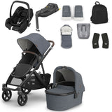 UPPAbaby VISTA V3 Luxury Maxi-Cosi Cabriofix i-Size Travel System Bundle - Julian