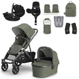 UPPAbaby VISTA V3 Luxury Maxi-Cosi Pebble 360 Pro2 i-Size Travel System Bundle - Evelyn