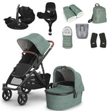 UPPAbaby VISTA V3 Luxury Maxi-Cosi Pebble 360 Pro2 i-Size Travel System Bundle - Gwen
