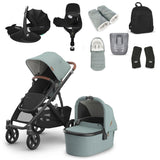 UPPAbaby VISTA V3 Luxury Maxi-Cosi Pebble 360 Pro2 i-Size Travel System Bundle - Kenzi