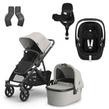 UPPAbaby VISTA V3 + Maxi-Cosi Pebble 360 Pro2 i-Size Travel System Bundle - Savannah