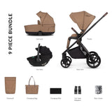 Venicci Claro 3-in-1 Travel System Bundle - Caramel 1