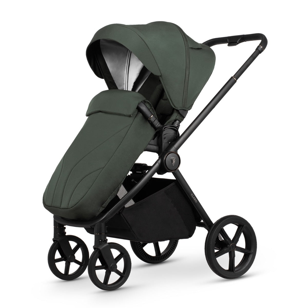 Venicci Claro Complete Travel System Bundle + 360 Isofix Base - Forest 19