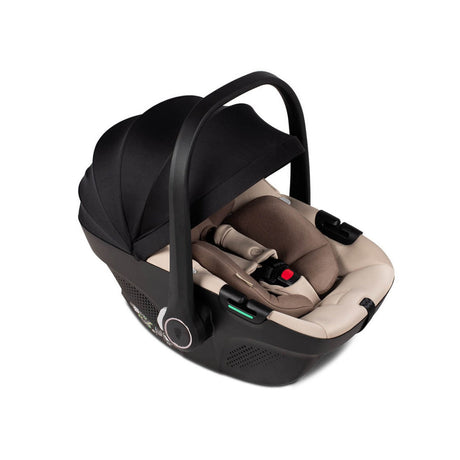 Venicci Upline 2 3-in-1 Tiago + 360 Base Travel System Bundle - All Black 15