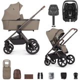 Venicci Upline 2 SE with Maxi-Cosi Cabriofix i-Size & Base Travel System Bundle - Powder 1