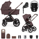 Venicci Upline 2 SE with Cybex Cloud T & Base Travel System Bundle - Burgundy 1