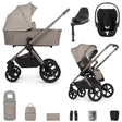Venicci Upline 2 with Cybex Cloud T & Base Travel System Bundle - Taupe 1