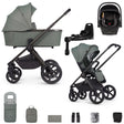 Venicci Upline 2 3-in-1 Tiago + 360 Base Travel System Bundle - Aloe 1