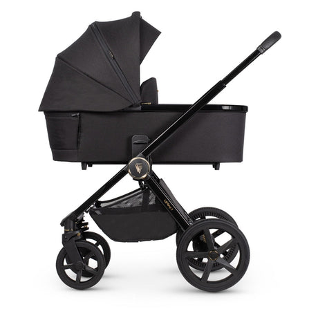 Venicci Upline 2 with Maxi-Cosi Cabriofix i-Size & Base Travel System Bundle - All Black 14