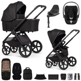 Venicci Upline 3 Luxury 4in1 Cybex Cloud T Car Seat & 360 Base Bundle - Onyx