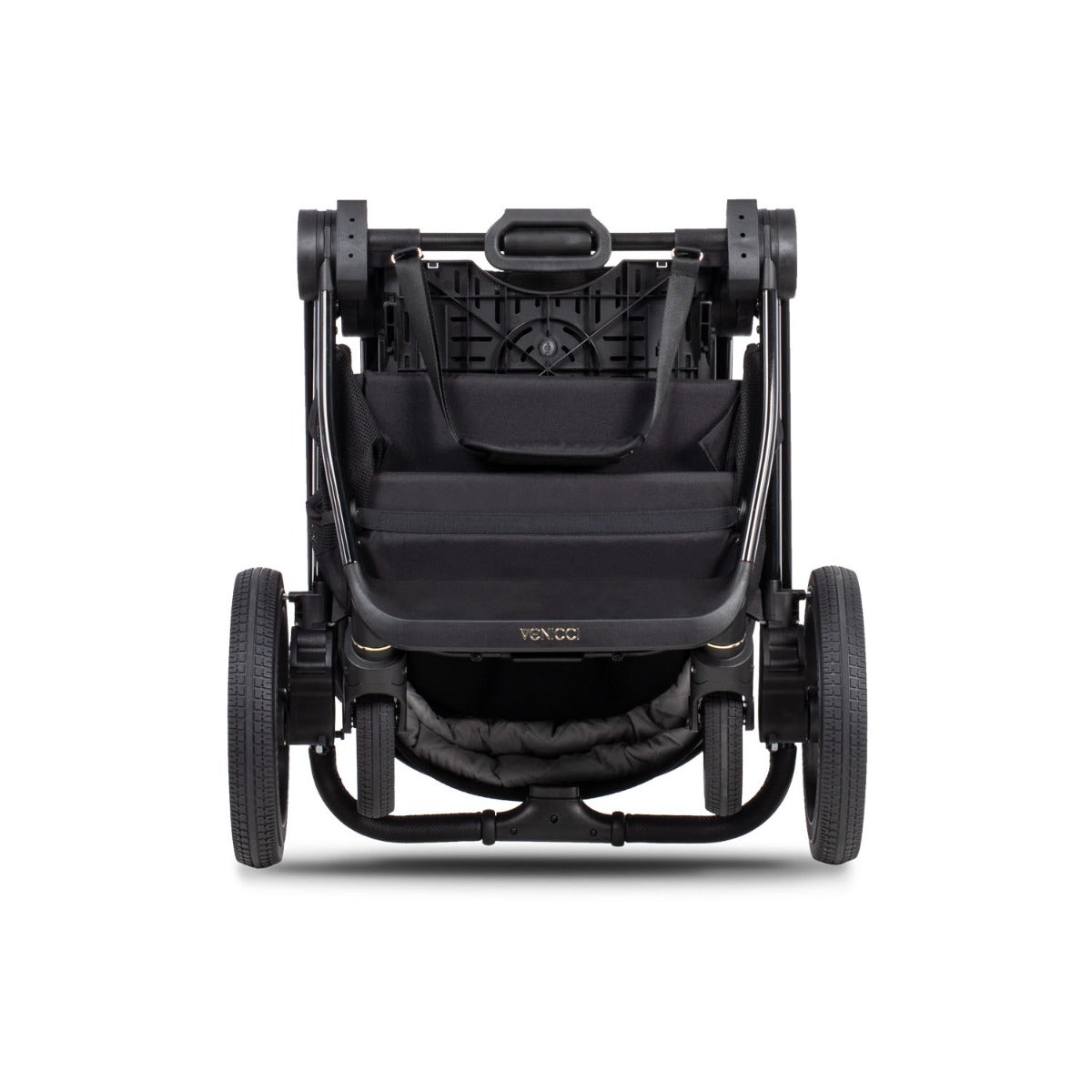 Venicci Upline 2 3-in-1 Tiago Travel System Bundle - All Black 17