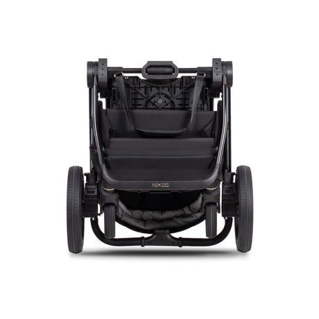 Venicci Upline 2 3-in-1 Tiago + 360 Base Travel System Bundle - All Black 20