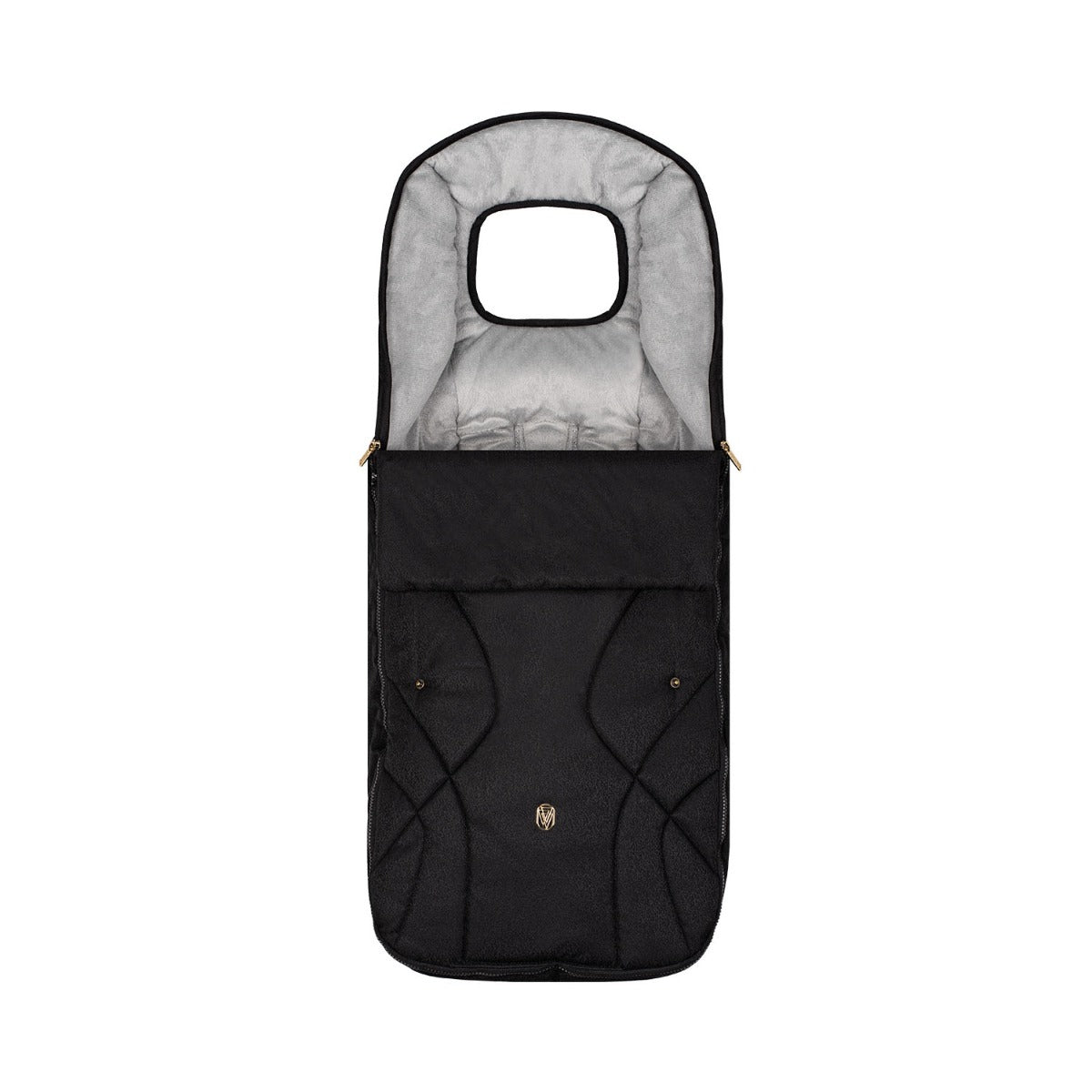 Venicci Upline 2 Pushchair & Carrycot 2-in-1 Bundle - All Black 7
