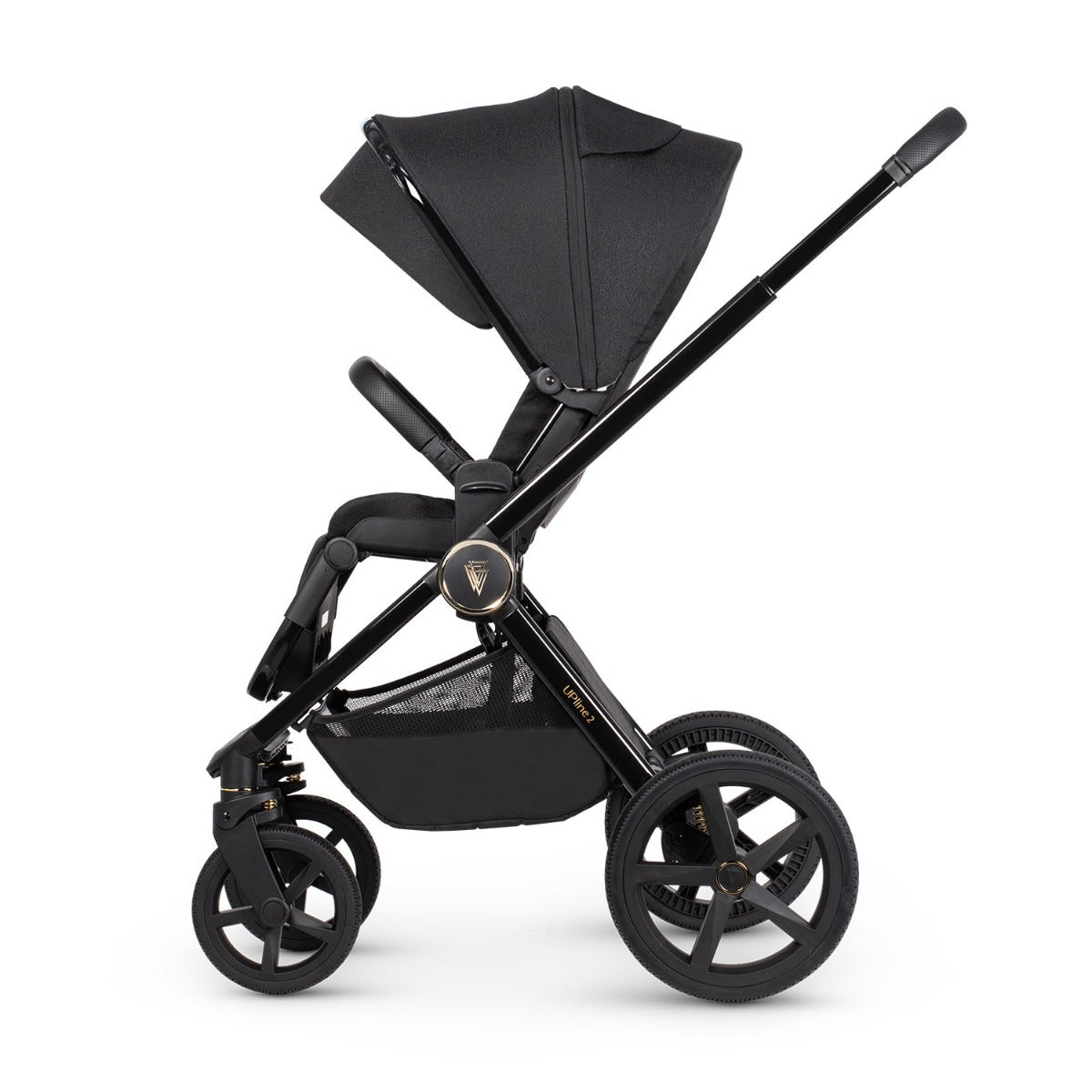 Venicci Upline 2 with Cybex Cloud T & Base Travel System Bundle - All Black 9