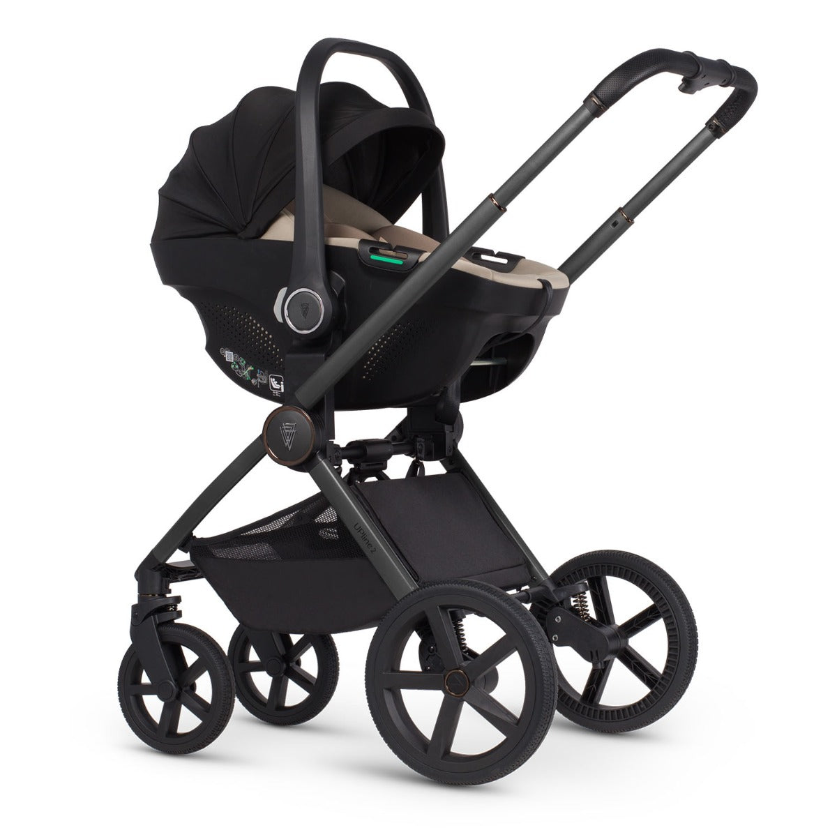 Venicci Upline 2 3-in-1 Tiago Travel System Bundle - Aloe 19