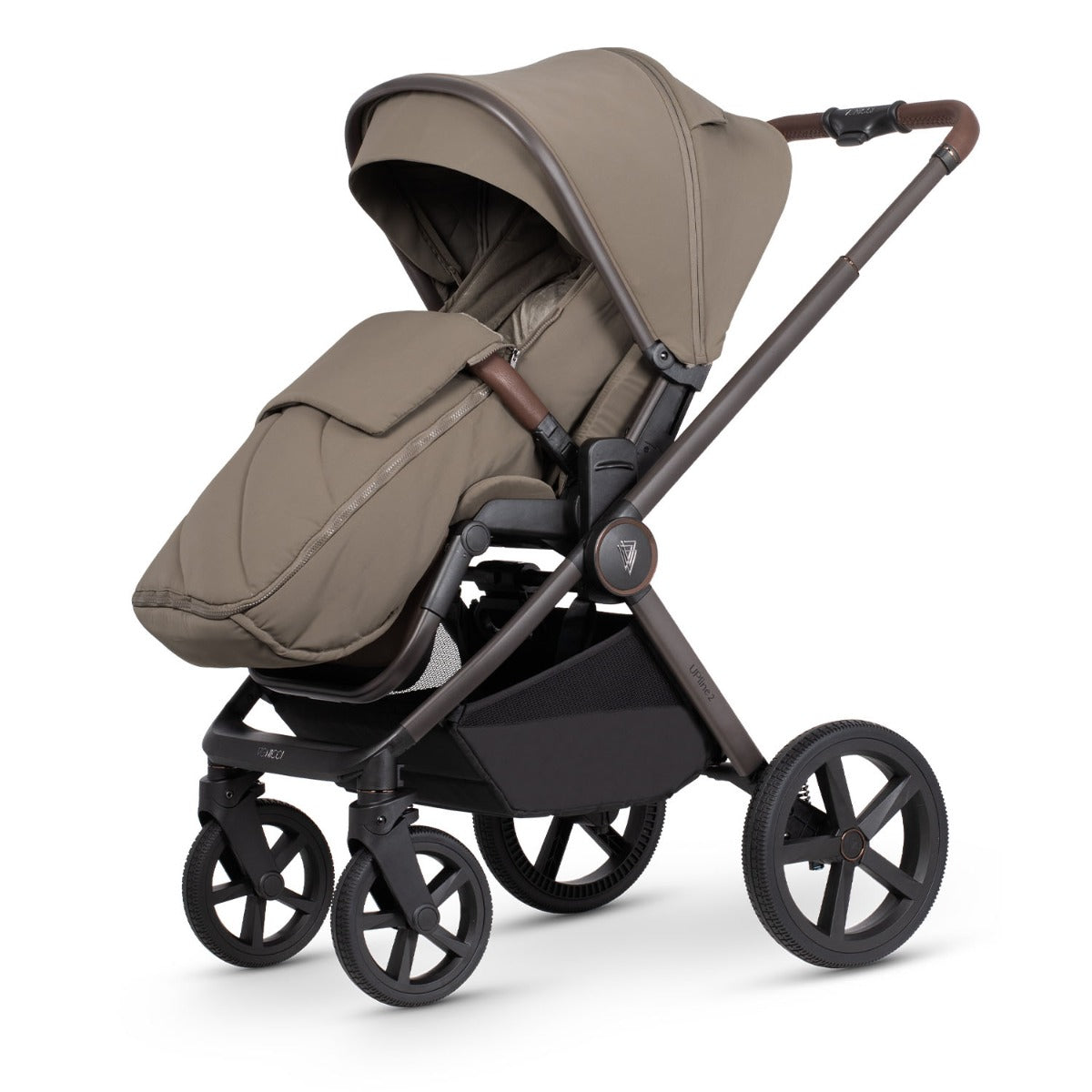 Venicci Upline 2 SE Pushchair & Carrycot 2-in-1 Bundle - Powder 11