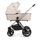 Venicci Upline 2 3-in-1 Maxi-Cosi Cabriofix iSize Travel System Bundle - Stone Beige 20