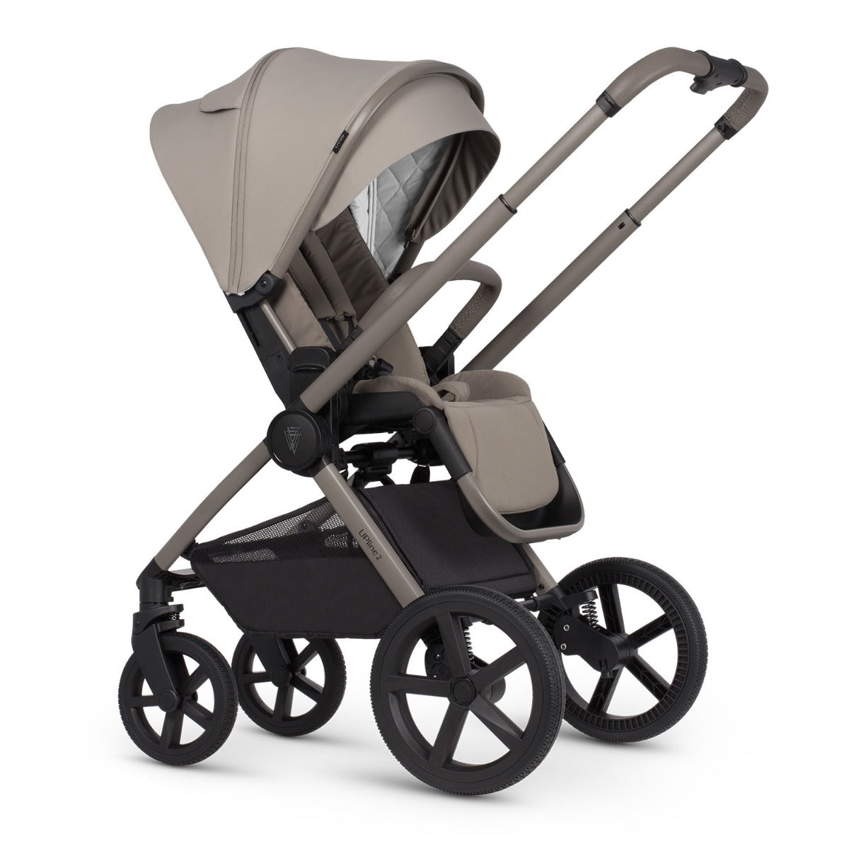 Venicci Upline 2 3-in-1 Tiago + 360 Base Travel System Bundle - Taupe 14
