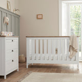 Tutti Bambini Verona 2 Piece Room Set - White & Oak
