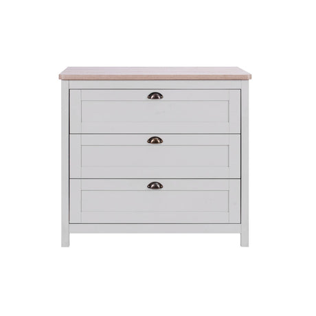 Tutti Bambini Verona Chest Changer - Oak & Dove Grey