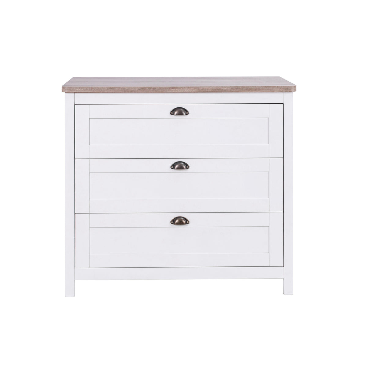 Tutti Bambini Verona 3 Piece Room Set - White & Oak