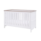 Tutti Bambini Verona Cot Bed - White & Oak