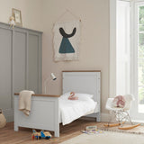 Tutti Bambini Verona Cot Bed - White & Oak