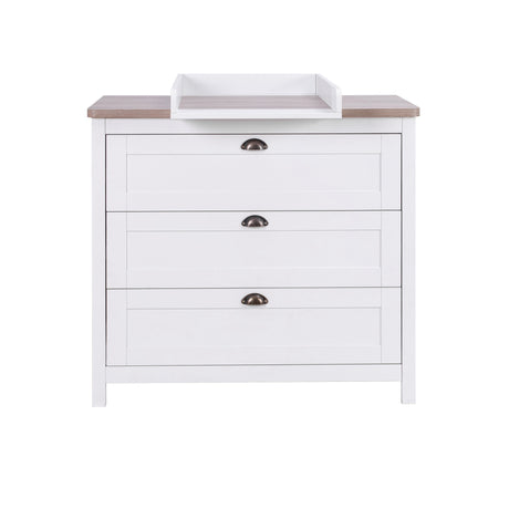 Tutti Bambini Verona Chest Changer - White & Oak