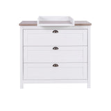 Tutti Bambini Verona 2 Piece Room Set - White & Oak