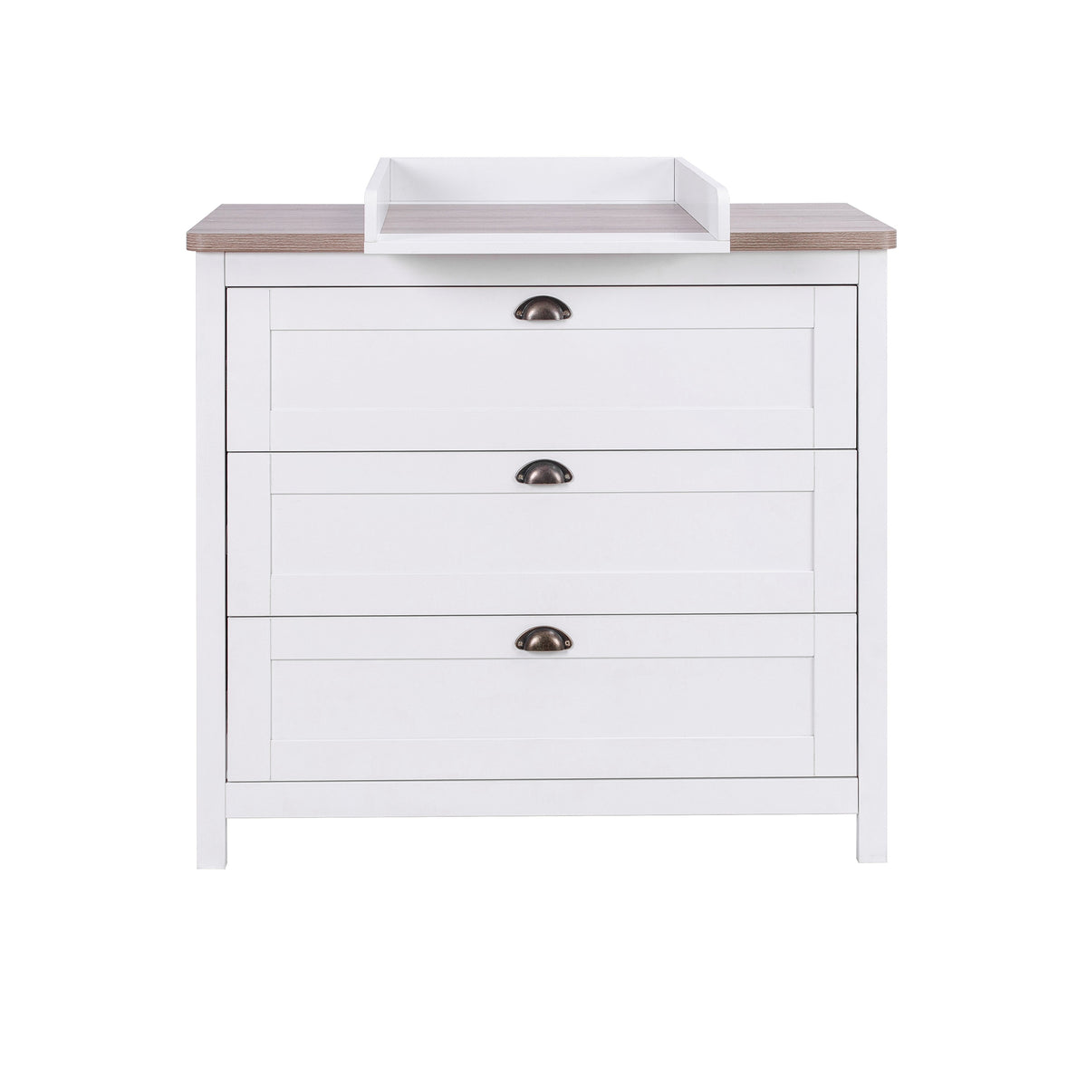 Tutti Bambini Verona 3 Piece Room Set - White & Oak