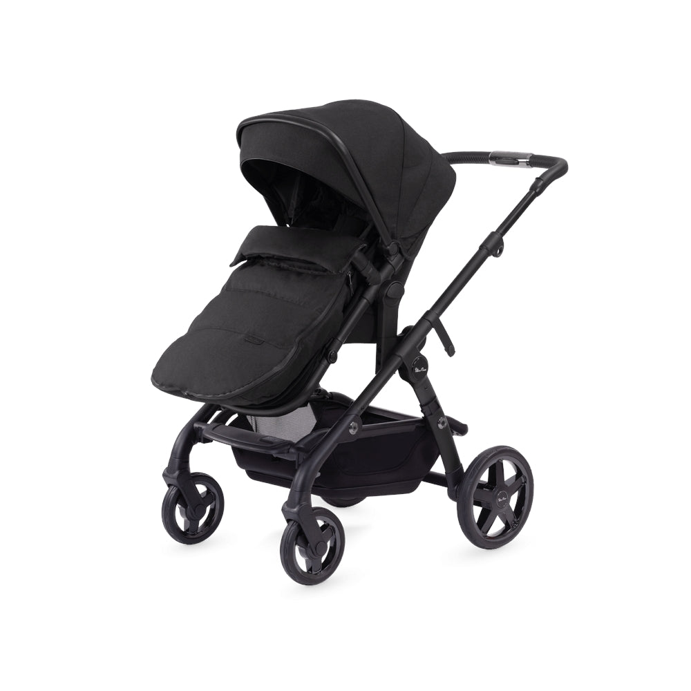 Silver Cross Wave Luxury Footmuff - Onyx 2