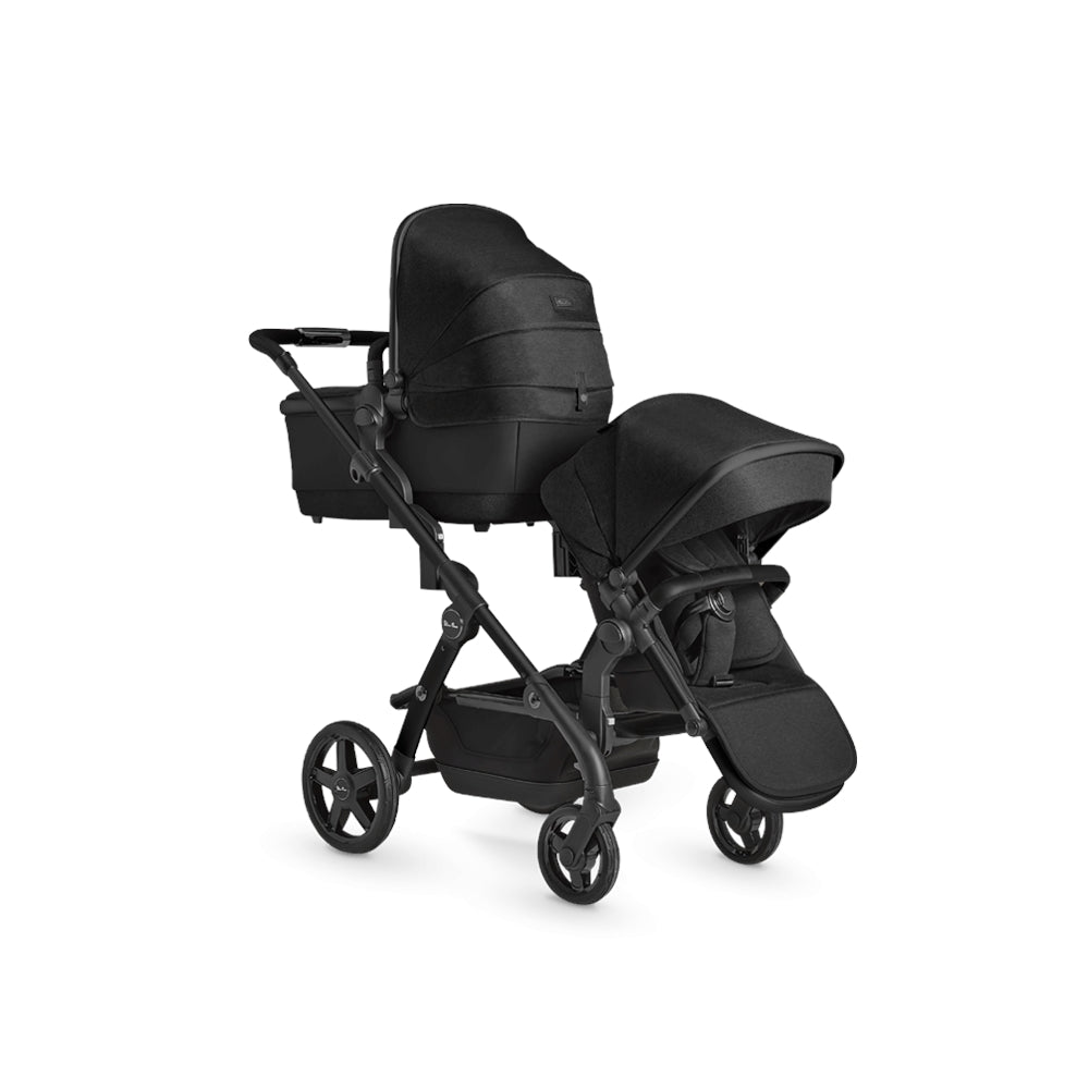 Silver Cross Wave 3 Tandem Seat - Onyx 4